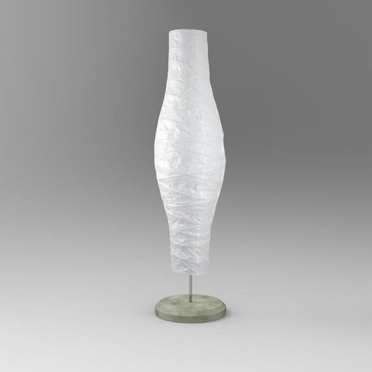 Generic 46in Tall Rice Paper Floor Lamp Shade, Standing Corner Lamp Cover, Standing Lamps Decor, Japanese Style Lampshade Cover for Living Room
