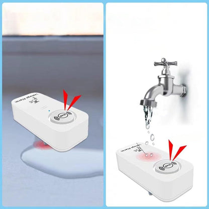 Home Security Water Leak Detector Alarm with 90dB Alert and IP66 Waterproof for Cellars, Bathrooms and Under Sinks (1)