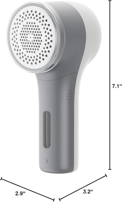 VASSON Fabric Shaver, Sweater Shavers to Remove Pilling, High-Perf Defuzzer, Rechargeable Electric Lint Shaver for Fuzz and Lint Balls from Clothing, Upholstery, Bedding (Blue)