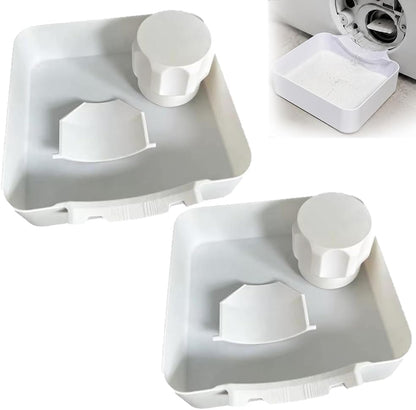 Universal Front-Load Washing Machine Drain Pan, Washer Drain Pan, Washing Machine Drainage Tray, Washing Machine Drain Funnel Tray for Basements, Apartments, Mobile Homes, Garages and Rentals (1PC)