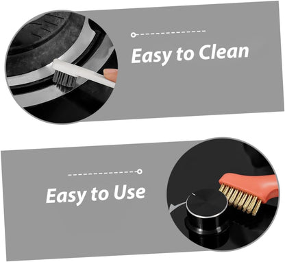 4pcs Rotary Wire Kitchen Cleaning Tool Multi-Functional Hood and Stove Brush for Efficient Grease and Removal