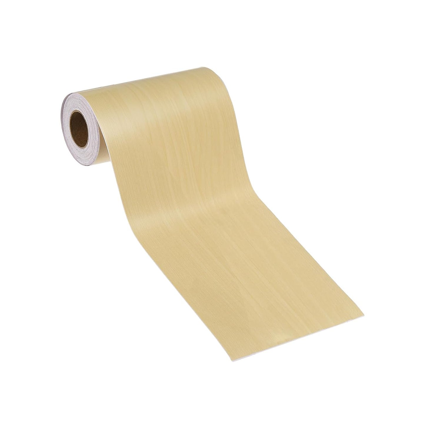 PATIKIL Self Adhesive Wood Grain Repair Tape 33'x 3", Multi-Use Realistic Wood Grain Repair Patch for Furniture Floor Door Table Chair Windows Handicraft DIY, Yellow Teak