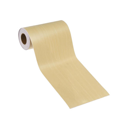PATIKIL Self Adhesive Wood Grain Repair Tape 33'x 3", Multi-Use Realistic Wood Grain Repair Patch for Furniture Floor Door Table Chair Windows Handicraft DIY, Yellow Teak
