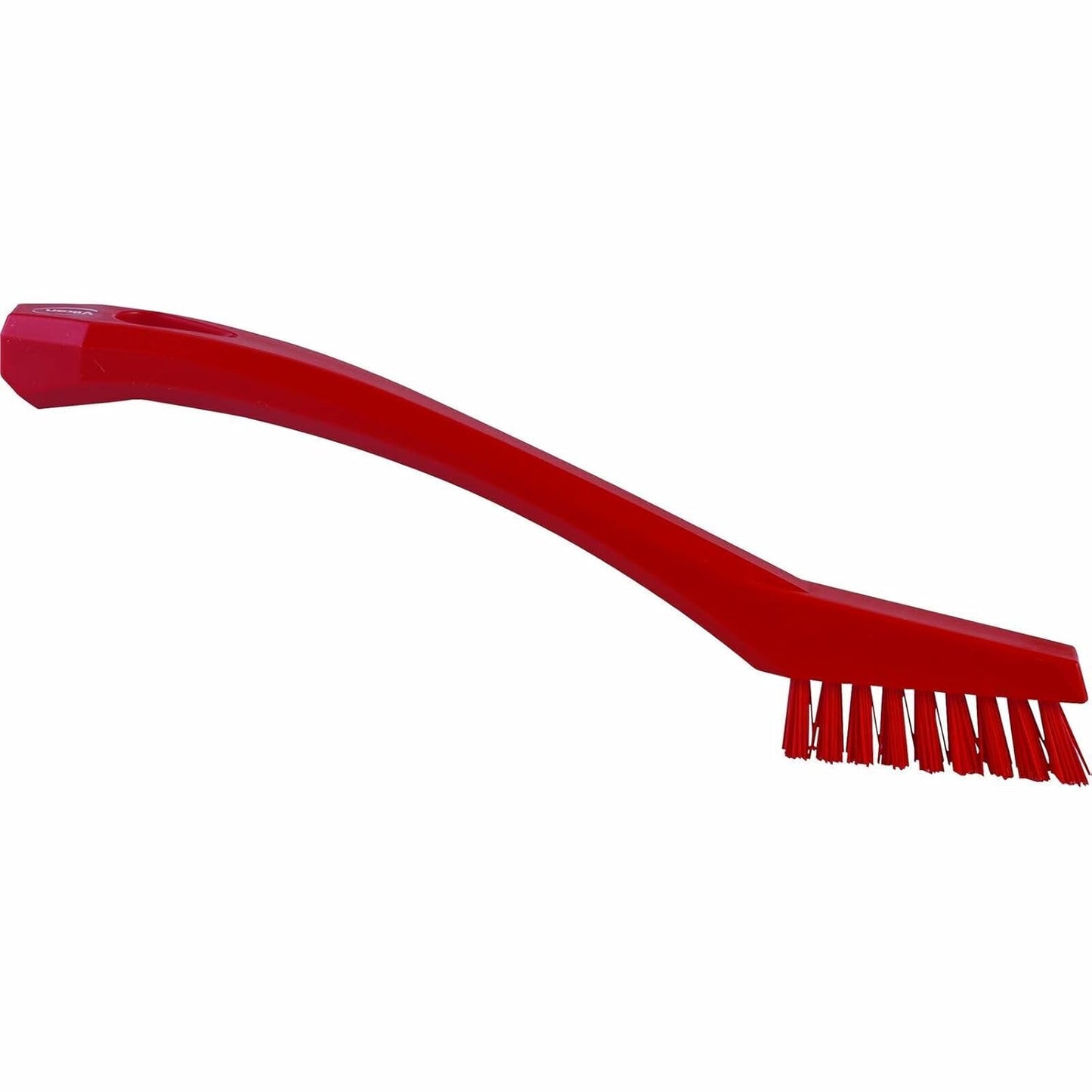 Vikan - 44016 Detail Brush, Multifunctional, Slip-Resistant Cleaning Tool, Extra Stiff Polypropylene & Polyester Bristle, 8 Inch, Yellow