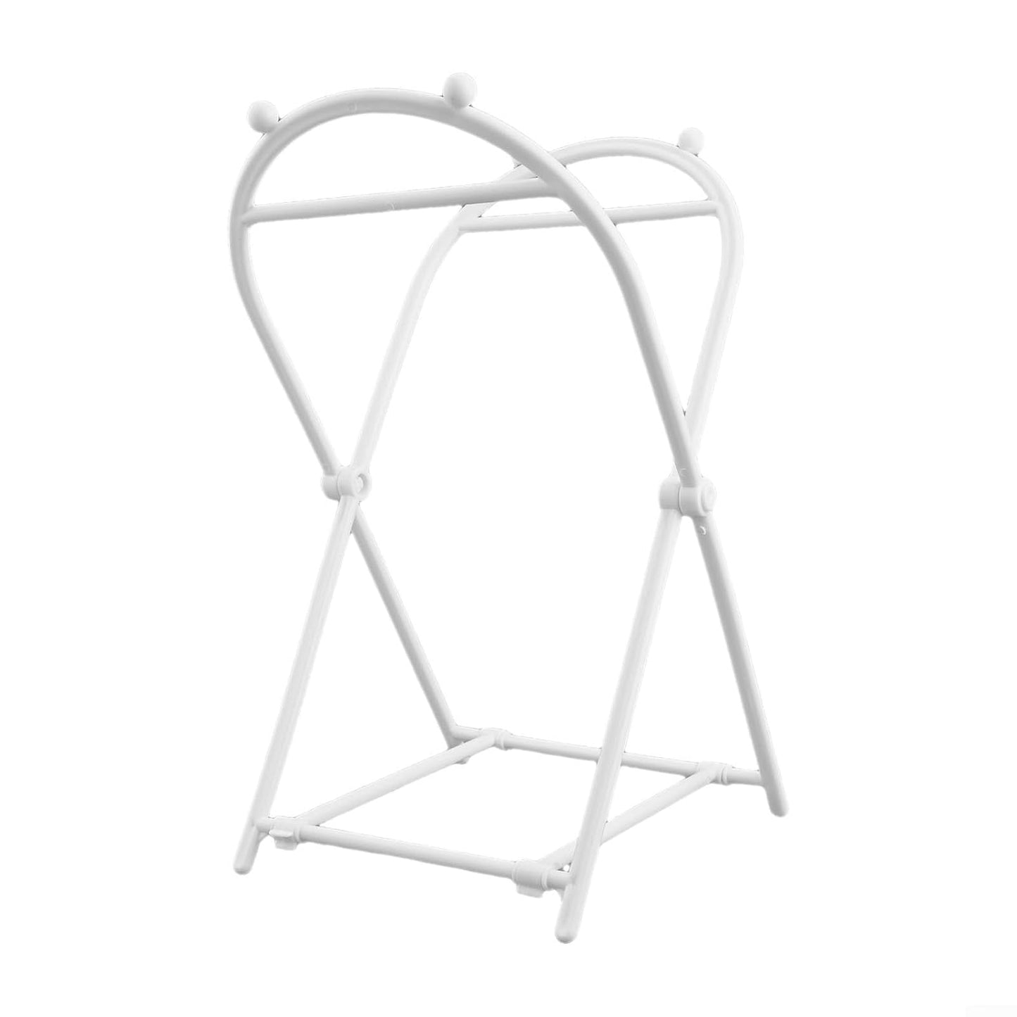 Foldable Trash Bag Holder for 13-Gallon Bags Portable Garbage Rack with Wide Open Frame for Kitchen Yard and Outdoor Waste Sorting(C)