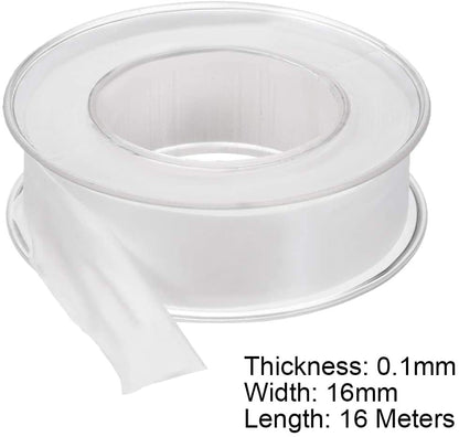 XYWHPGV PTFE Pipe Sealant Tape, 18mm by 20m for Plumber Pipe Thread Seal, 5pcs(476ff 6e280 4cc98 0aec5 370e7 cc1e3