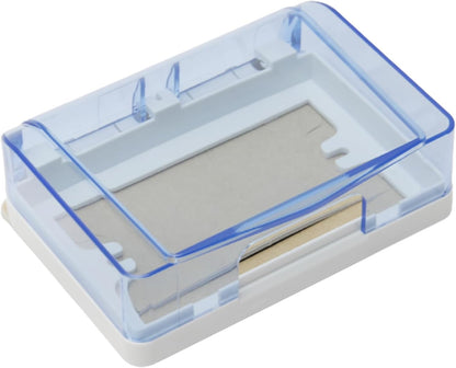 Fielect Weatherproof in Use Outlet Cover Plug Receptacle Protector for Retrofit Siding Construction Transparent 120 Type 142x83x48mm 1Pcs