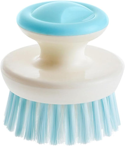 Dish Scrub Brush，Scrub Brushes for Cleaning，Dish Scrubber Brush with Handle，Kitchen Scrub Brush for Sink, Pots, Pans