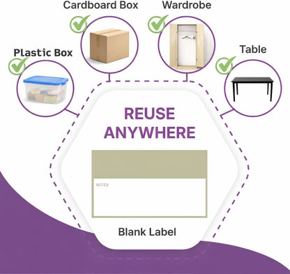 AIPackNFind 300 Count 3.4x2 Moving Labels for 1-4 Bedroom – Color Coded Stickers for Packing Boxes – 11 Room Designs – Waterproof & Tear Resistant – Removable Adhesive – Blank Labels for Custom Notes