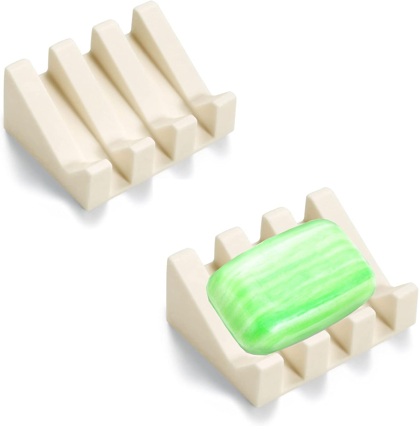 Soap Dish, Bar Soap Holder for Shower for Bathroom, Kitchen, Bathtub, Easy to Clean, Keep Soap Dry, Extend Soap Life