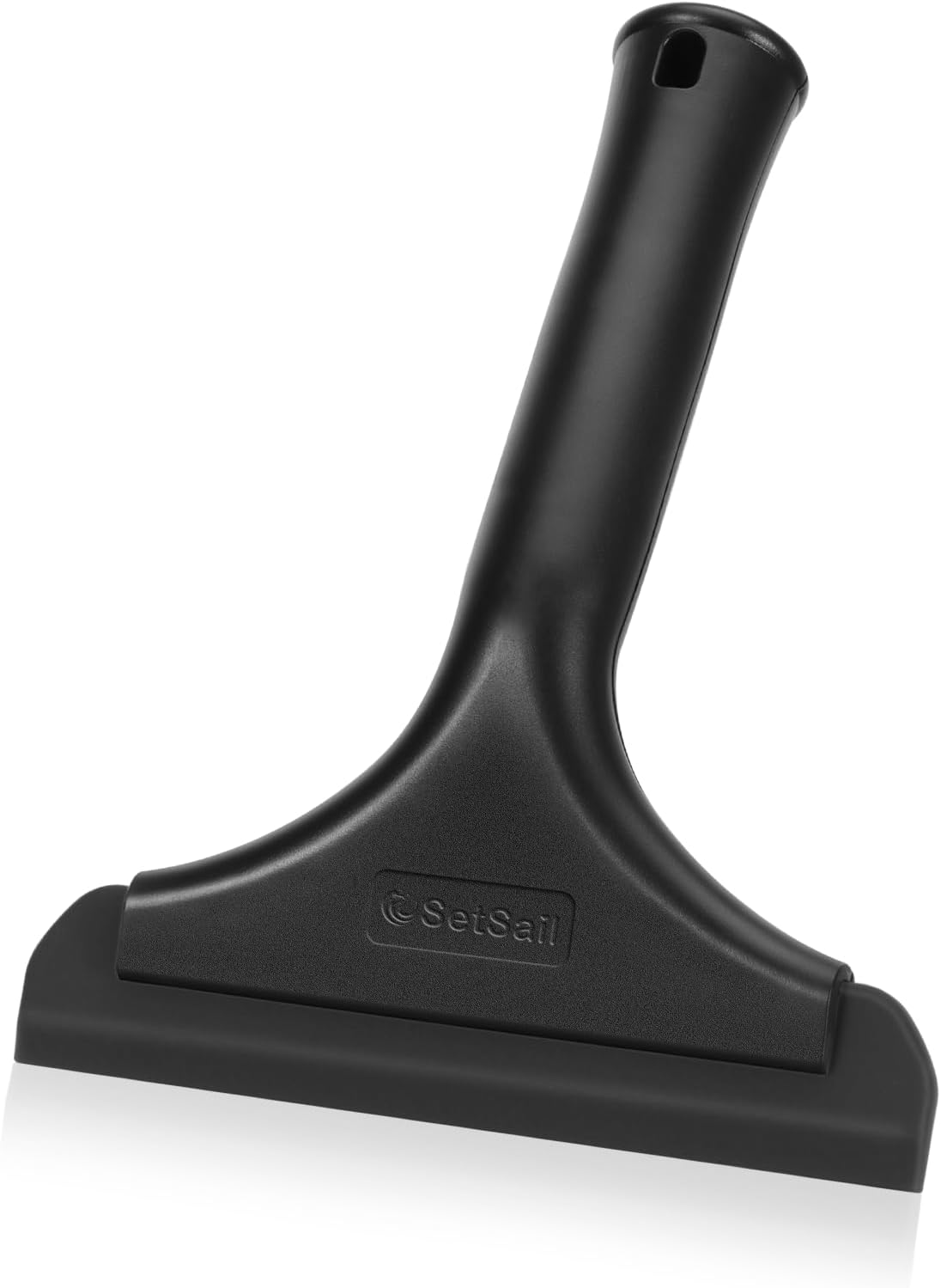 SetSail Shower Squeegee for Glass Doors, Small Squeegee for Shower Glass Door Mini Silicone Squeegee for Window, Door, Bathroom, Mirror, Car Window