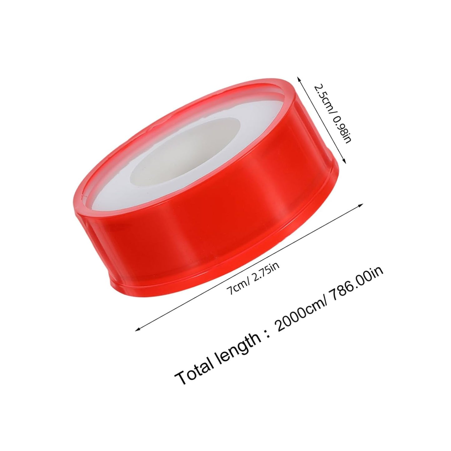 SHINEOFI 10 Rolls PTFE Thread Pipe Tape Waterproof Plumbers Sealant Tape for Kitchen Bathroom Leak Repair 20m X 15mm Thickened for Plumbing Maintenance