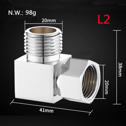 Water Diverter Fitting Adapter, Add-A-Tee G1/2" Hose Connector Adapter for Angle Valve adapter, Shower arms, Toliet Bidet Sprayer, Hose Pipe Fittings (3 Way T2)