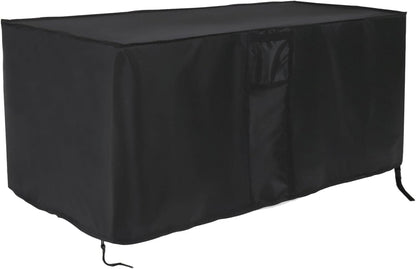 Outdoor Storage Box Cover for Keter XXL 230 Gallon Plastic Deck Storage Container Box,Waterproof Patio Storage Box Covers - 58 x 33 x 34 Inch
