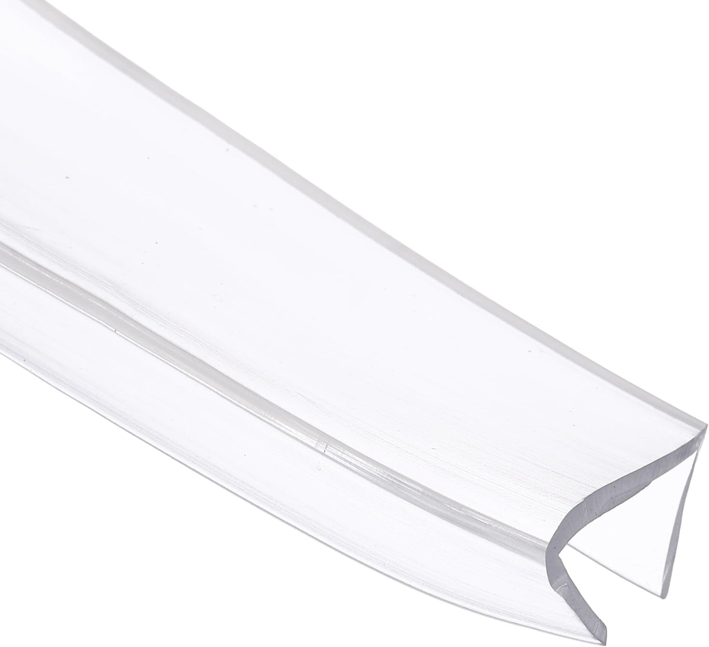 uxcell Clear Edge Trim, 13.1Ft Silicone U Channel Edge Protector, Edges Guards Fits 1/32"-3/32" for Car Doors Sheet Metal Parts (3/16" W x 3/8" H)