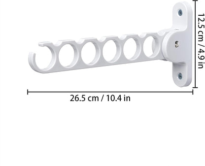 NewTalent Wall Mount Hanger Holder Closet Organizer, hanger holder for laundry room