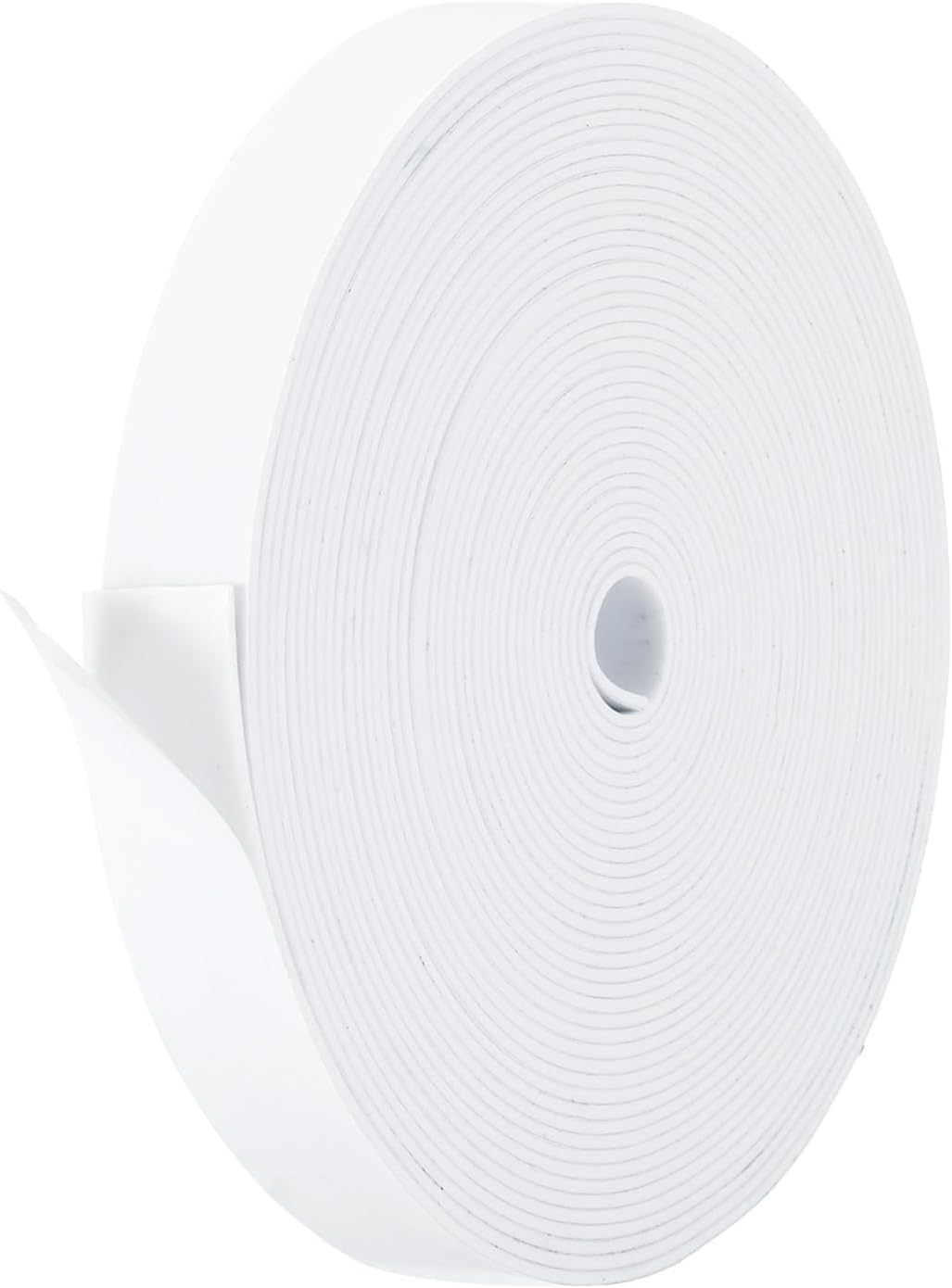PATIKIL Weather Stripping Door Seal Strip, 3/8 Inch x 1/4 Inch x 32 Ft Self Adhesive Soundproof High Density Foam Tape Insulation for Door Window Air Conditioning, White - Colors B