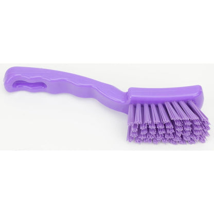 SPARTA 41395EC09 Plastic Scrub Brush, Detail Brush, Kitchen Brush With Hanging Hole For Cleaning, 7 Inches, Green