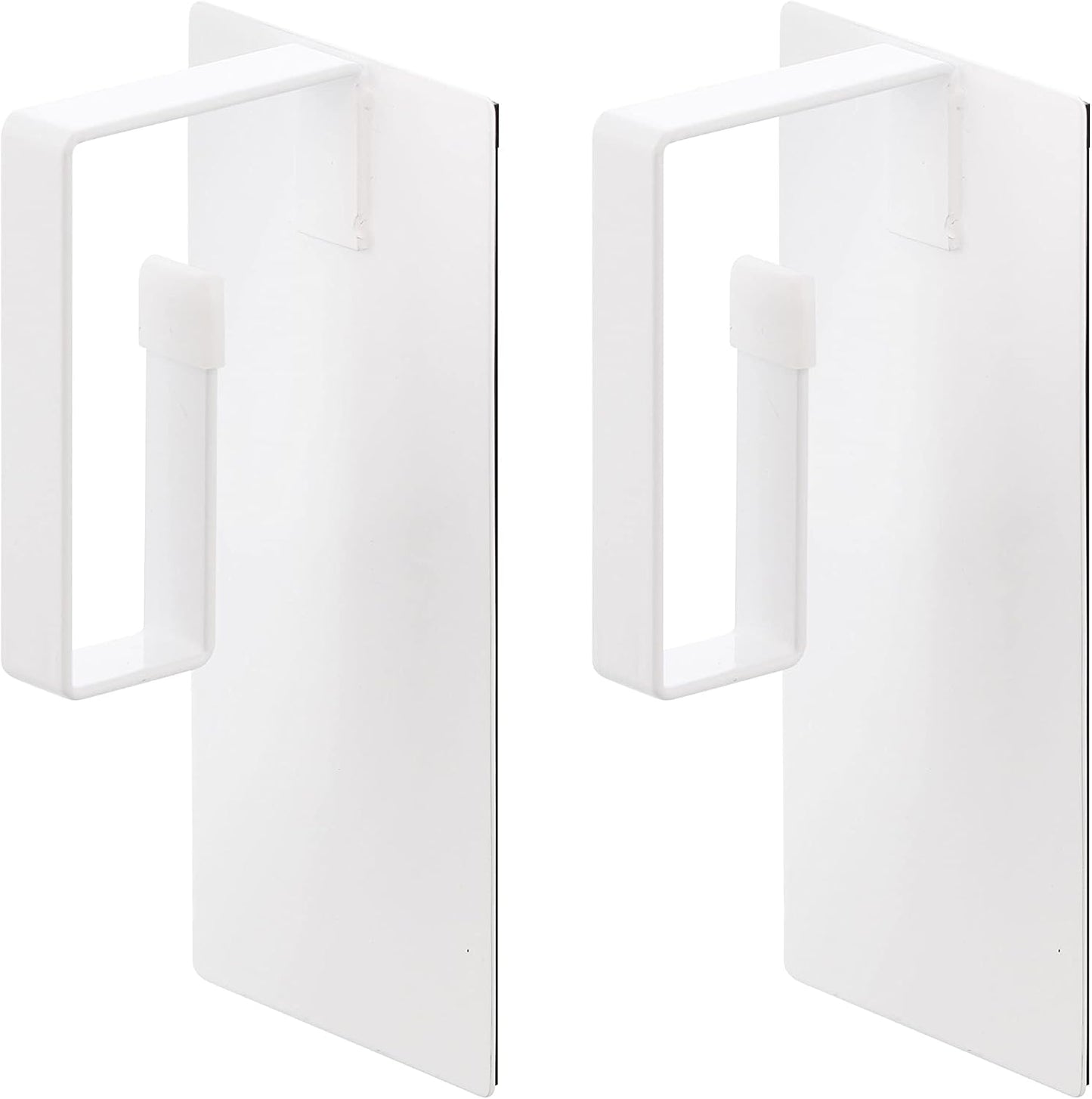 Yamazaki 3623 Magnetic Laundry Hanger Storage Rack, White, Approx. W 2.4 x D 3.3 x H 18.1 inches (6 x 8.5 x 46 cm), Tower, Washing Machine Side, Laundry Hook, Included