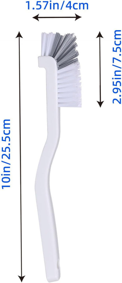 Dish Scrub Brushes with Handle for Kitchen，Small Cleaning Brush for Cup，Kitchen Sink，Blender，Crevice Cleaning Brush