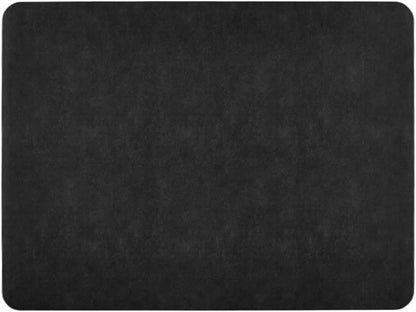 TYUU Bath Mat, Bathroom Rugs Non Slip Washable Thin Absorbent Quick Dry Bath Mat Fits Under Door Bathroom Floor Mat Perfect for Bath, Shower, or Sink 16"x24" Dark Grey