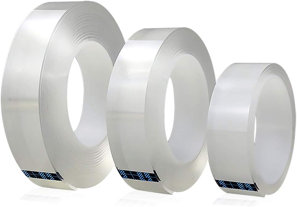Multi-functional Double-sided Adhesive Nano-tape Seamless Washable Movable Tape