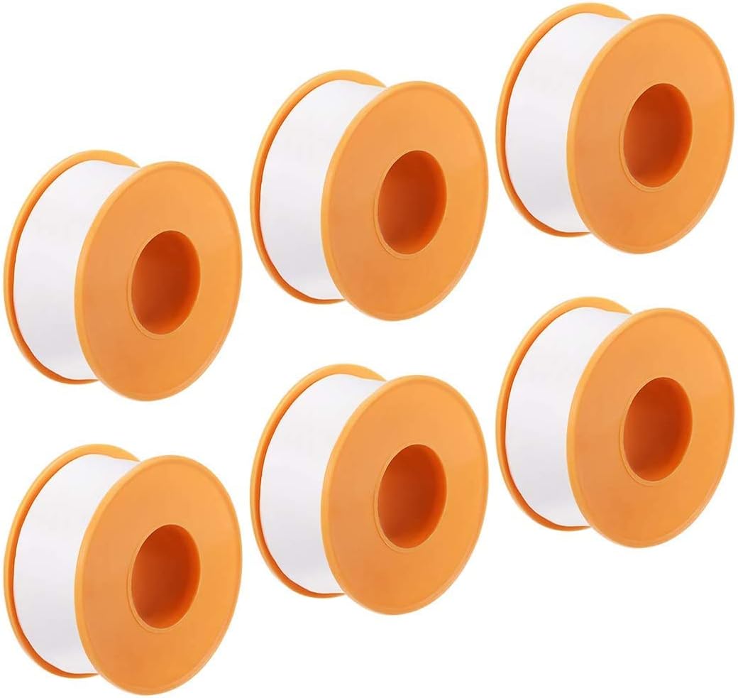 XYWHPGV PTFE Pipe Sealant Tape, 20mm by 20 Meters for Plumber Pipe Thread Seal 6pcs(122a3 caa6f 67355 c1c65 a1baf af944