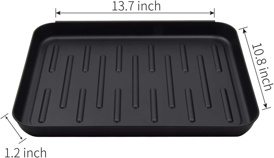 Black Boot Tray Mat, Multi-Purpose Shoe Tray Mat for Plants Pet Food Dog Water Bowls Cat Litter Box, Boot and Shoes Drying Mat for Indoor and Outdoor