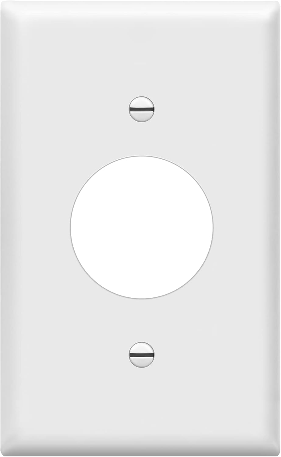 ENERLITES Child Proof Outlet Cover, Self-Closing, Fits Both Duplex and Decorator Outlet, Safety Design, Tamper-Resistant Socket Plug for Receptacle, Size 4.68" x 2.93", 8800-TR, White 6 Pack