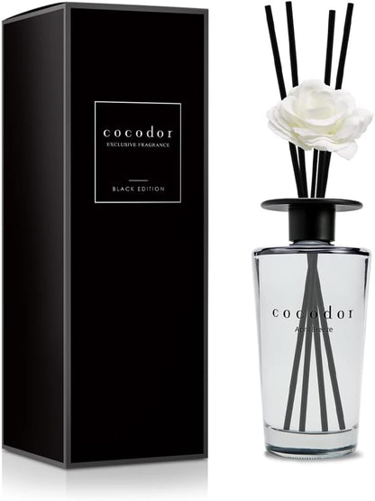 COCODOR Signature Reed Diffuser/Woody Hotel / 6.7oz(200ml) / 2 Pack/Reed Diffuser, Reed Diffuser Set, Oil Diffuser & Reed Diffuser Sticks, Home Decor & Office Decor, Fragrance and Gifts, Mother's Day