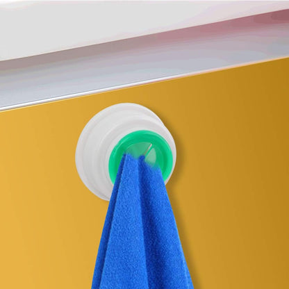 Tyenaza Cloth Rack, Convenient Kitchen Storage Washing Cloth Hanger Rack Towel Holder (Green)