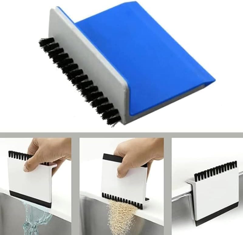 Sink Squeegee Cleaner Countertop Brush Wiper Vegetable Cleaning Brush Wiper Home Kitchen Tool Accessories Kitchen Utensils