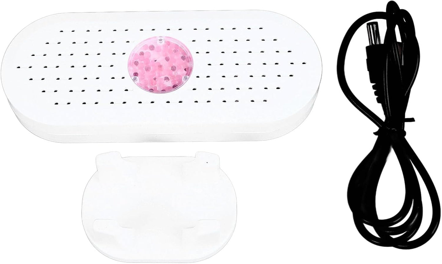 Mini Dehumidifier For Bathroom, 6V 5W USB Charging Portable Small Dehumidifier For Bathroom Portable Electric Dehumidifiers For Closet Shoe Cabinet With Enhanced Efficiency