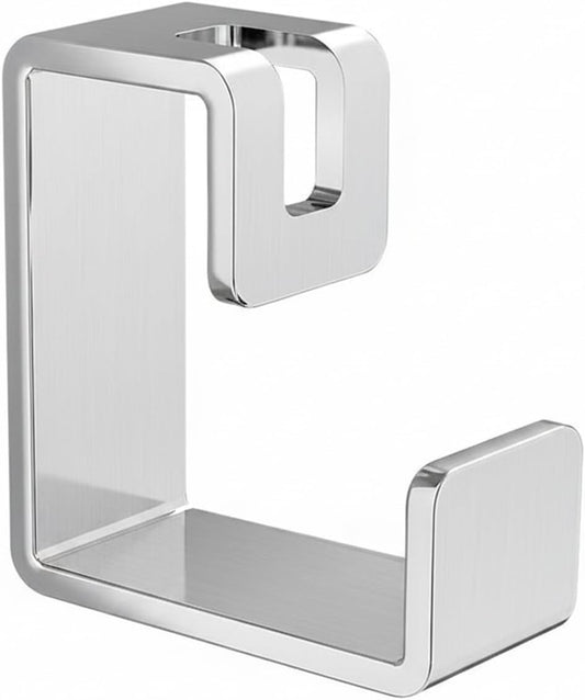 Stainless Steel Wall-Mounted Drying Rack, Heavy-Duty Towel & Laundry Rack for Bathroom & Utility Areas, Space-Saving Design (Silver)