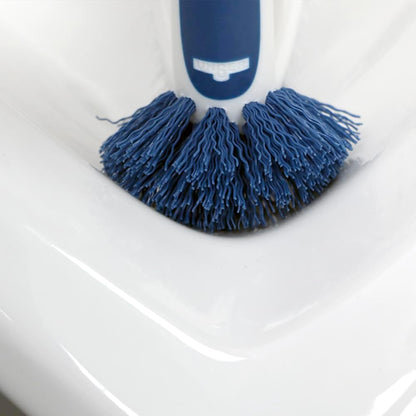 Unger EZ Reach Shower Tub and Tile Scrub Brush, Crevice Bathroom Cleaning Supplies, Non-Scratch Scrubber Tool for Showers, Fixtures, Bathtubs, Drains, Grout, and Marble