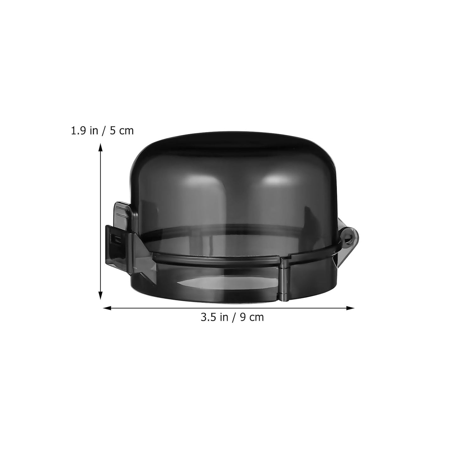 Gas Stove Knob Covers 5Pcs Childproof Stove Safety Covers for Kitchen Oven Knob Lock Protection Easy Install Black 3.54 Inch