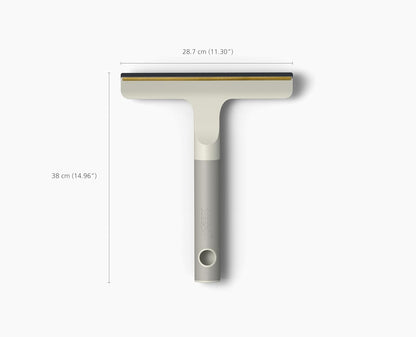 Joseph Joseph CleanTech 2-in-1 Tile and Tub Scrubber and Grout Cleaning Brush with V-Shaped Bristles