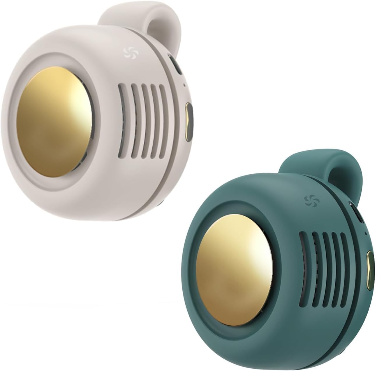 Portable Clip-On Fan, Mini USB Rechargeable 360° Rotatable Fan, Personal Fan 3-Speed Silent Mini Bladeless Fans
