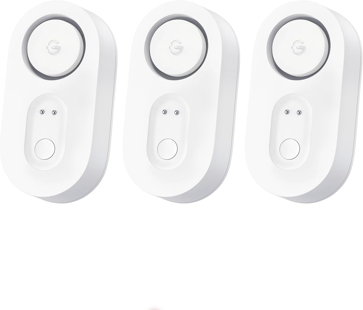 GoveeLife Water Leak Detector 5 Pack with 105dB Adjustable Alarm, Water Alarm with Dual Sets Sensor Probes Leaks and Floods. Suit for Home, Basement, and Kitchen(Cannot Connect to Wi-Fi Directly)