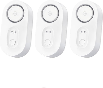 GoveeLife Water Leak Detector 5 Pack with 105dB Adjustable Alarm, Water Alarm with Dual Sets Sensor Probes Leaks and Floods. Suit for Home, Basement, and Kitchen(Cannot Connect to Wi-Fi Directly)