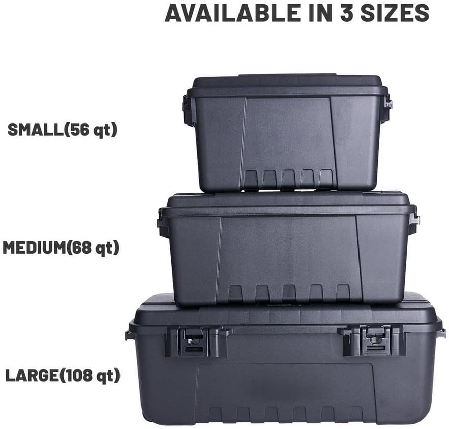 Plano Storage Trunk - 108 Quart w/ Wheels (1819) - Hunter Green