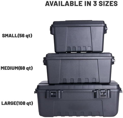 Plano Storage Trunk - 108 Quart w/ Wheels (1819) - Hunter Green