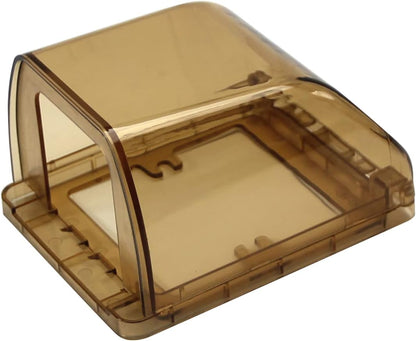 Fielect Weatherproof In Use Outdoor Outlet Cover 86Type Clear Electrical Outlet Cover Box 5" x 8.4" x 1.9"