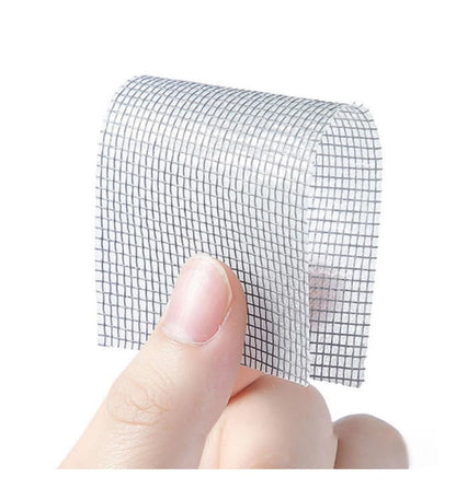 DEAD SKIN Window Screen Repair Kit Tape Repair Kit for Window Screen and Screen Door Strong Adhesive Window Screen Mesh Repair Waterproof Screen Repair Kit（2"× 6.56 ft） Grey