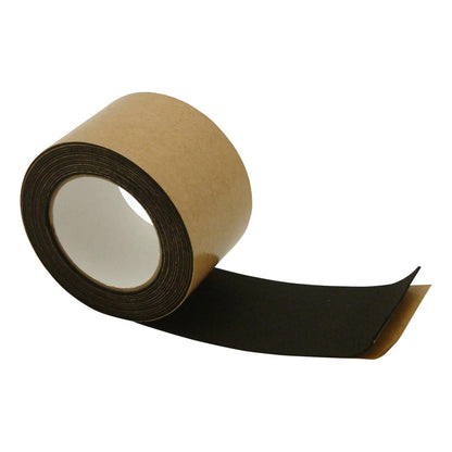 FindTape Polyester 1mm Felt Tape – 1 in. x 15 ft. Felt Strips with Adhesive Backing and Furniture Strips, Great for Arts and Crafts, Classrooms, and Protecting Furniture (Black)
