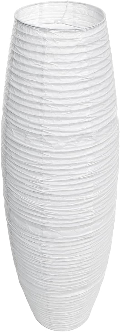 Uonlytech Paper Floor Lampshade Light Accessories: Diploma Floor Lamp Shield Japanese Style Standing Lamps for Living Room Contemporary Floor Lamp Cover