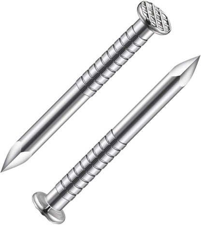 Wensilon 430pcs Stainless Steel 304 Nails Kit, Hanging Nails Kit, Wall Nails Kit, Dowels Kit, Long Nails Kit