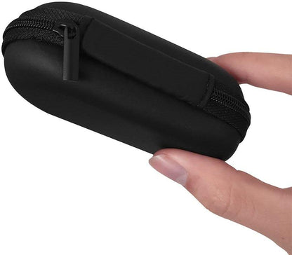 ZFRE Headphones Carrying Case, Travel Portable Storage Bags for Bluetooth Wireless Headphones, Cords, Cable, iPhones Earbuds, Charger, Airpods, USB Flash Driver, MP3(Oval)