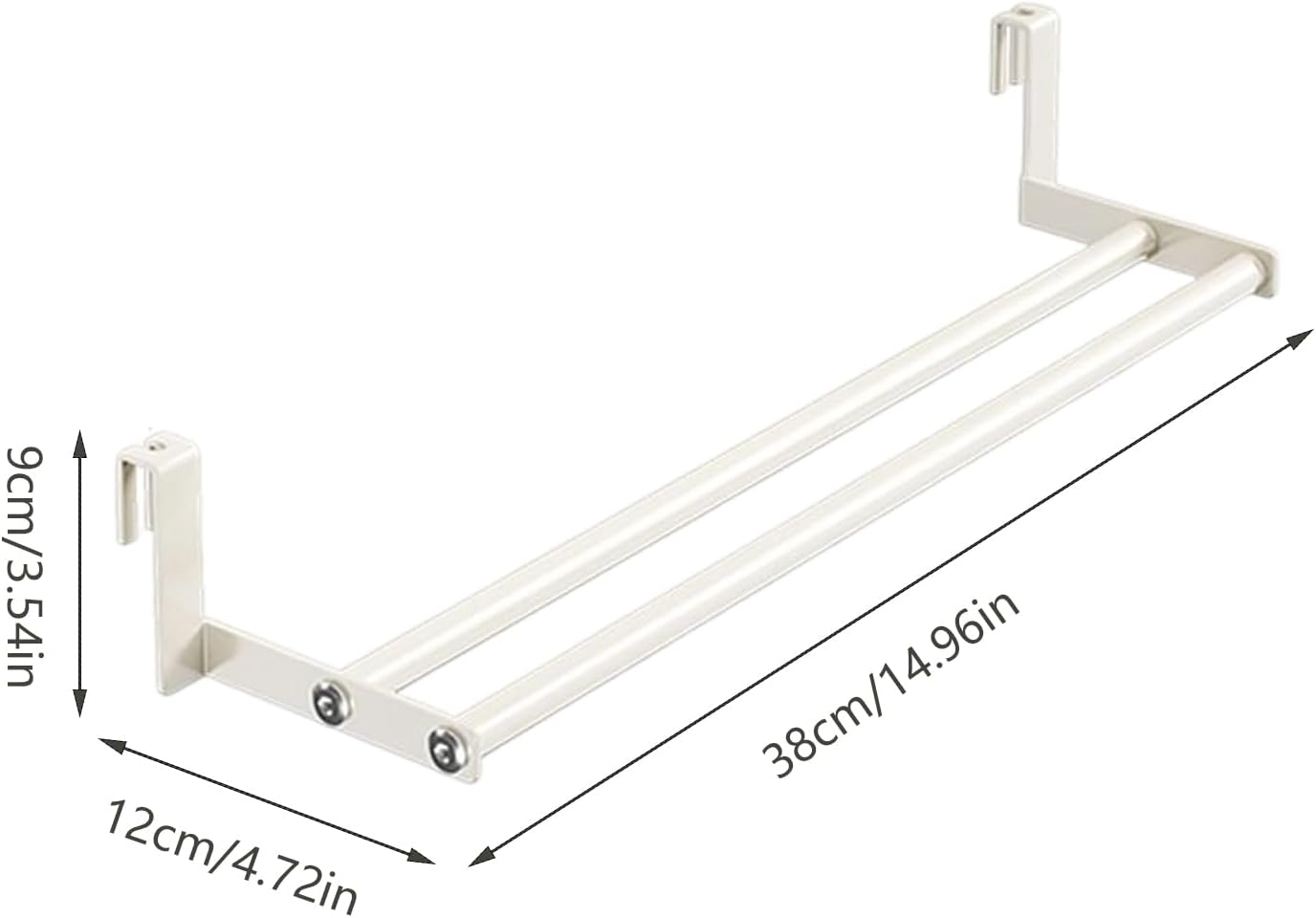 Wall Drying Rack Heavy-Duty Space-Saving Towel Hanger | Wall Laundry Drying Rack for Dorm Rv Bathroom Room Closet Clothing