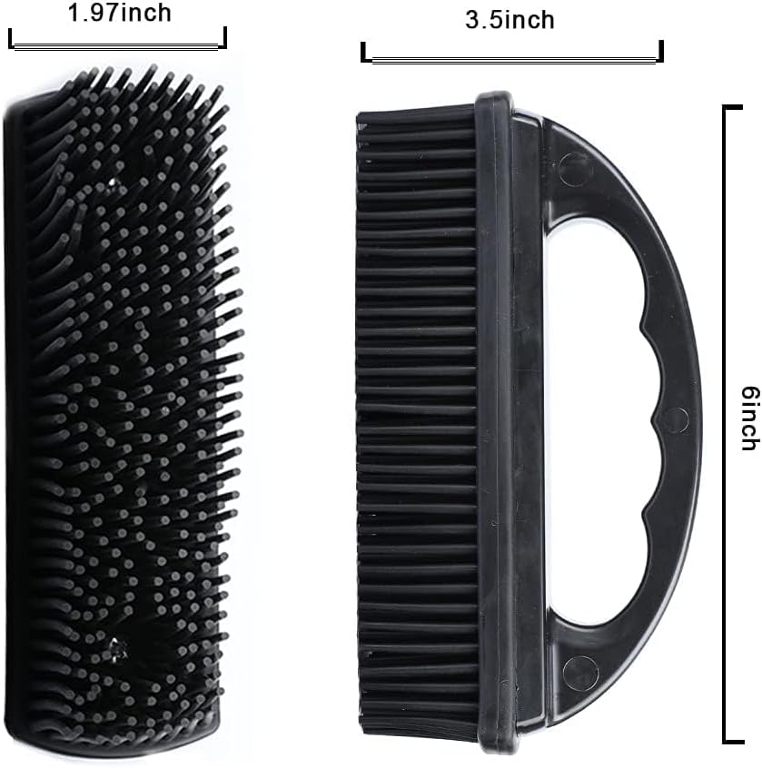 Rubber Brush - Effortless Pet Hair & Lint Removal for Couches & Clothes